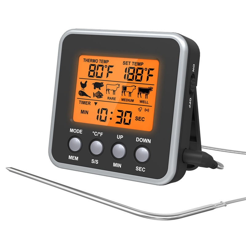 Kitchen Thermometer Timer