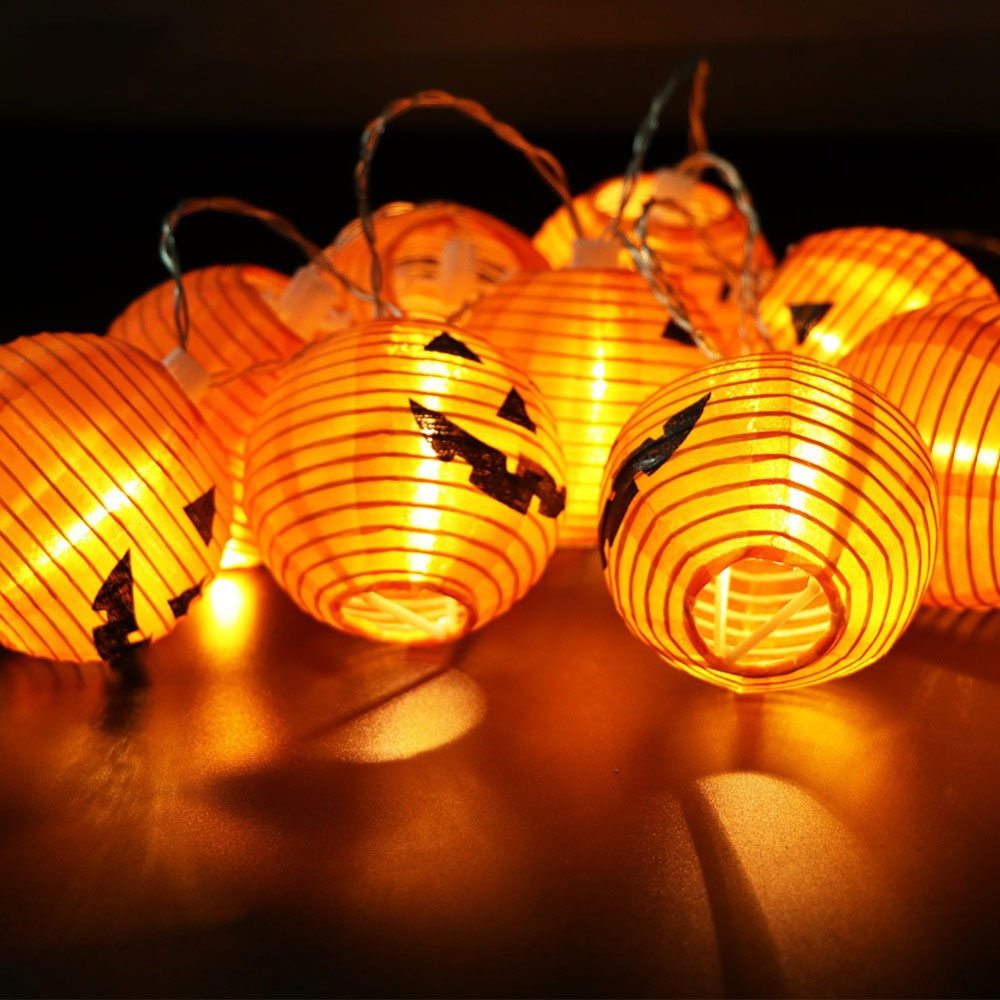 Halloween Pumpkin LED String Lights