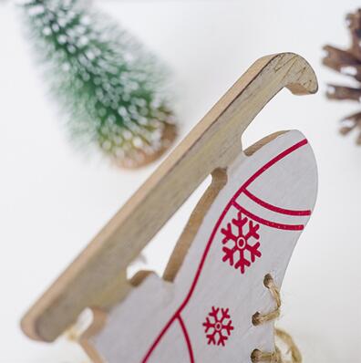 Christmas Ince Skate Decoration
