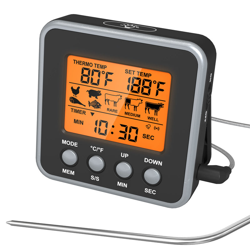 Kitchen Thermometer Timer