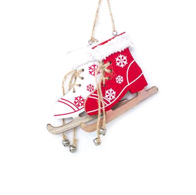 Christmas Ince Skate Decoration