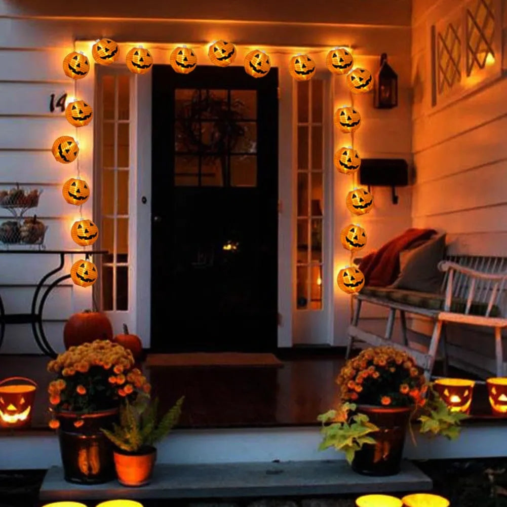 Halloween Pumpkin LED String Lights