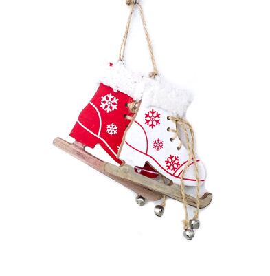 Christmas Ince Skate Decoration