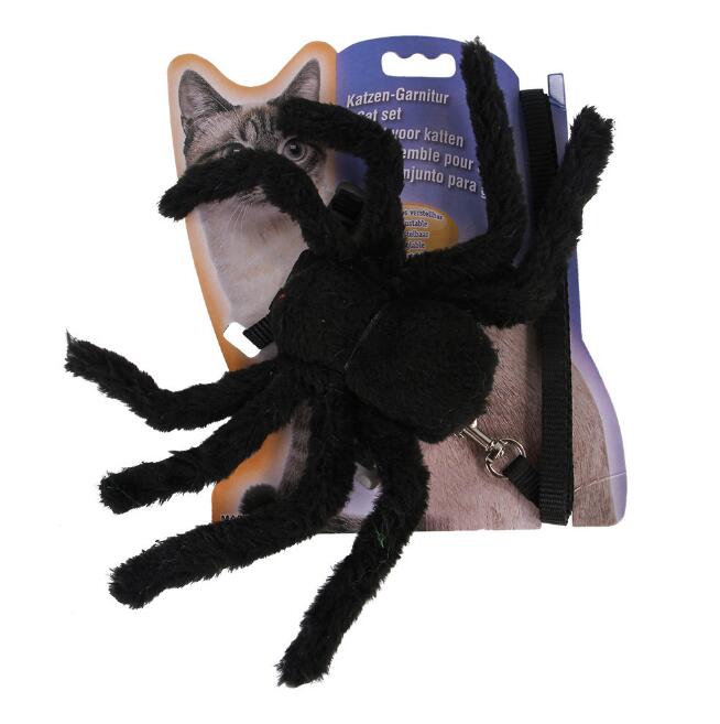 Cat Halloween Spider Harness Leash