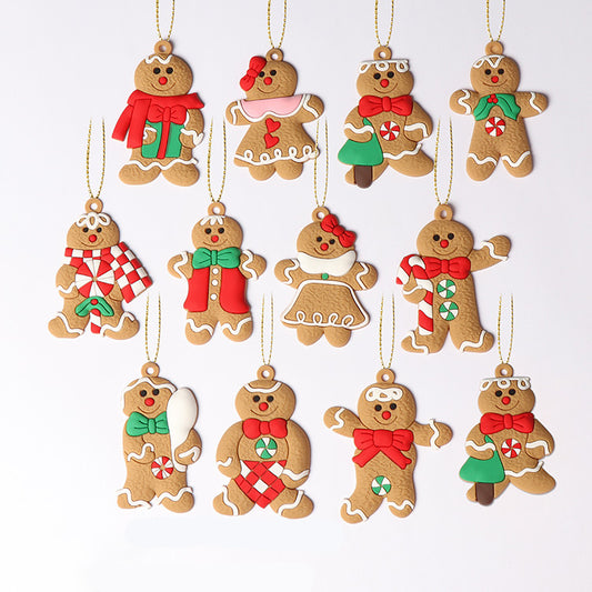 Gingerbread Man Christmas Tree Decoration