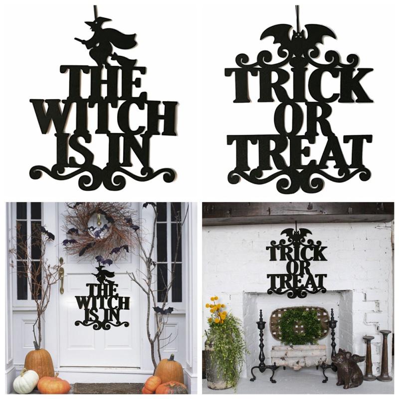 The Witch Is In Wall Signs