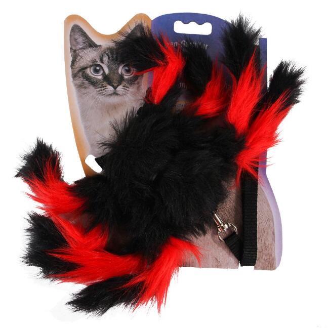 Cat Halloween Spider Harness Leash