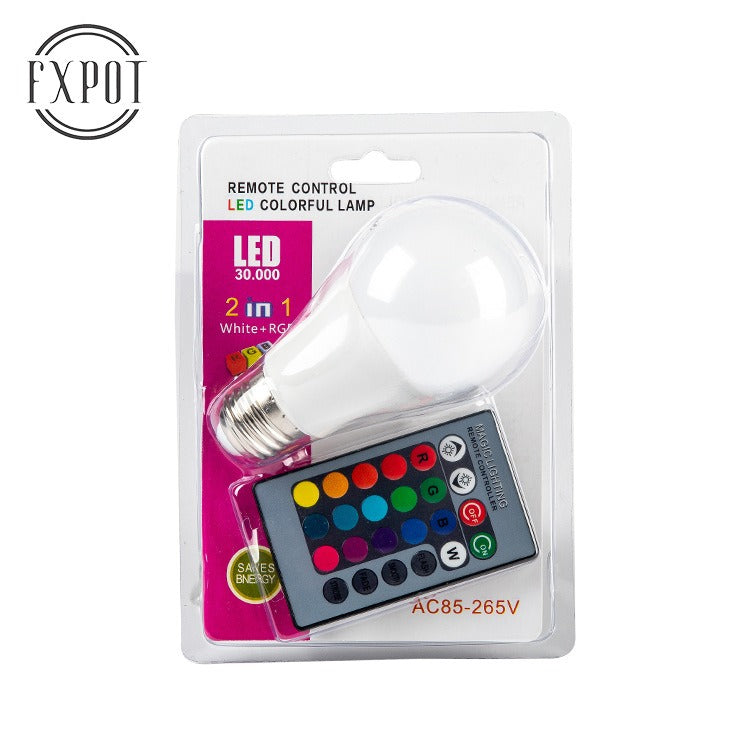 Colorful Remote Control Bulb LED