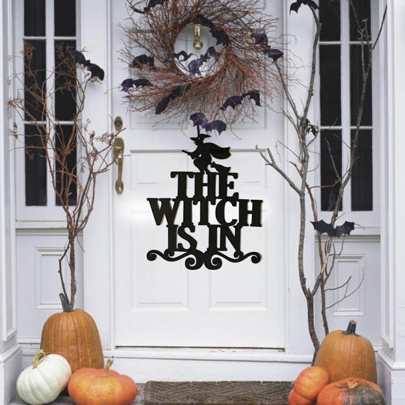 The Witch Is In Wall Signs