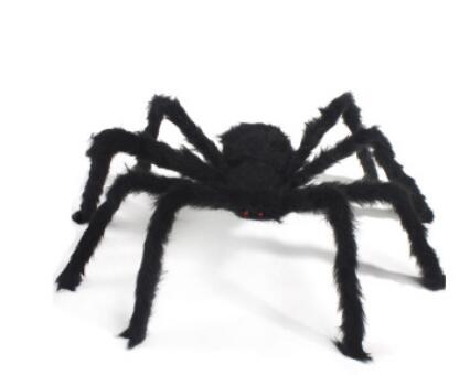 Big Black Furry Fake Spider