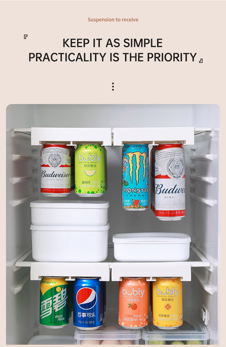 Refrigerator Hanging Shelf Can Storage