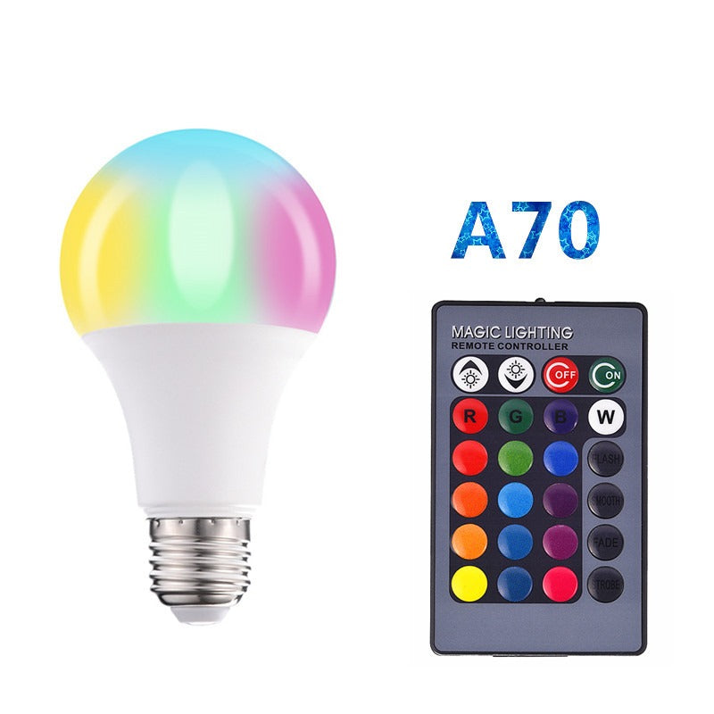 Colorful Remote Control Bulb LED