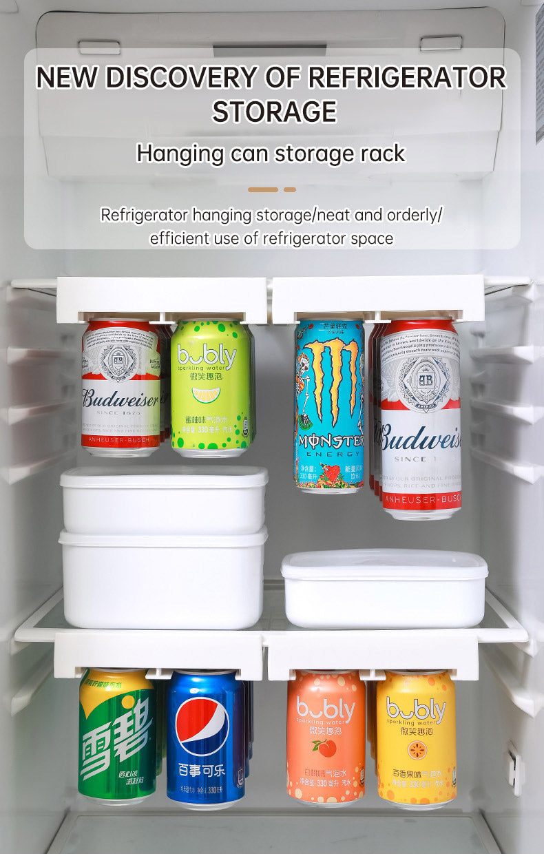 Refrigerator Hanging Shelf Can Storage