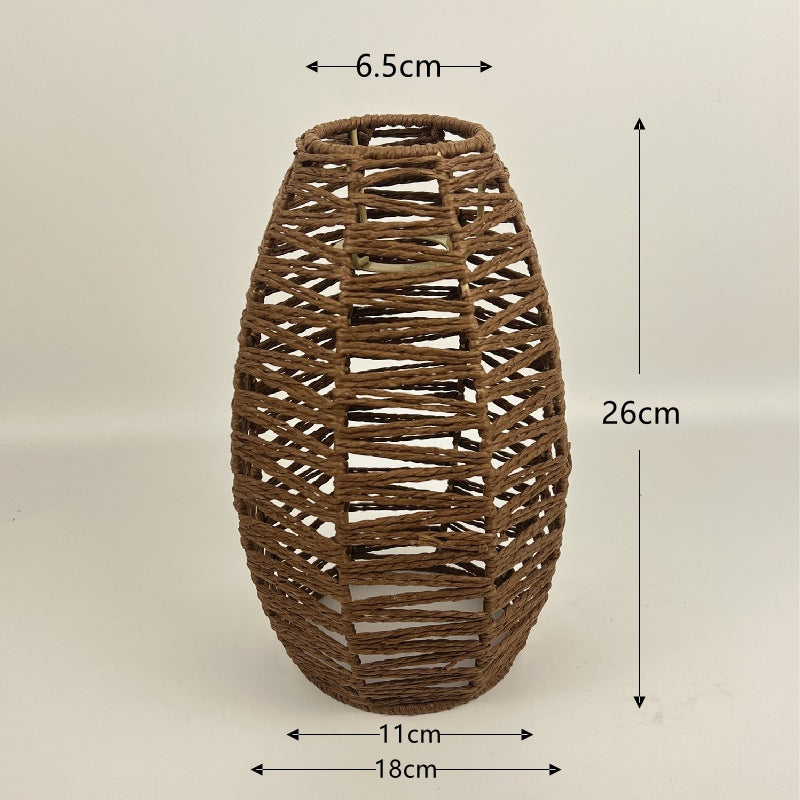 Chinese Style Rattan Lampshade