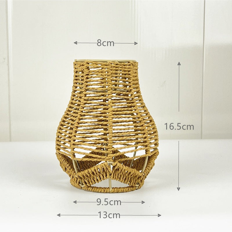 Chinese Style Rattan Lampshade