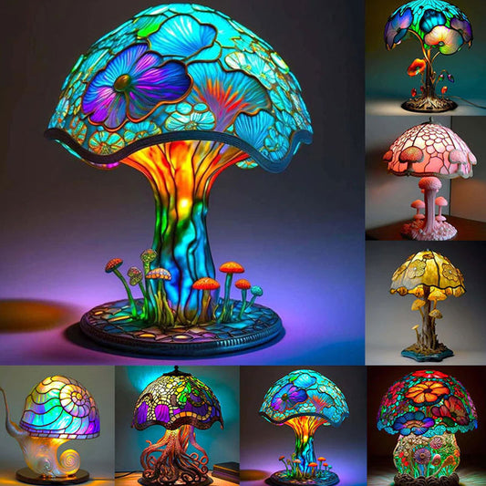 Magic Illusion Mushroom Lamp