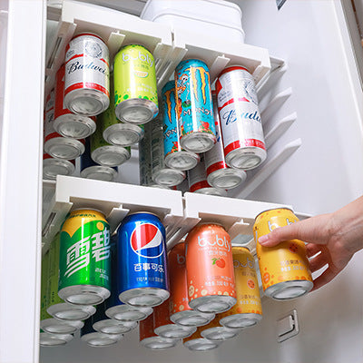 Refrigerator Hanging Shelf Can Storage