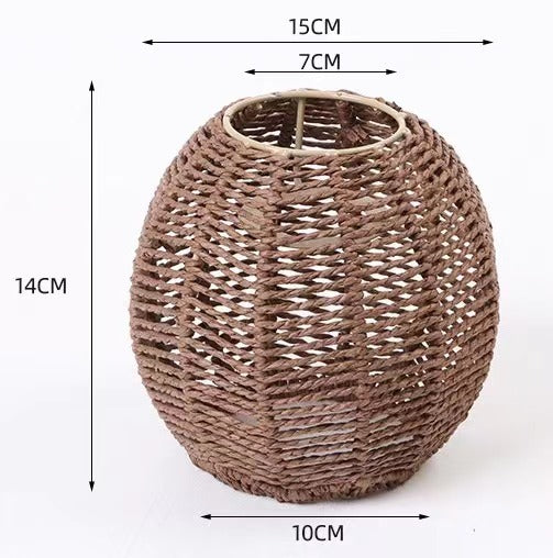 Chinese Style Rattan Lampshade