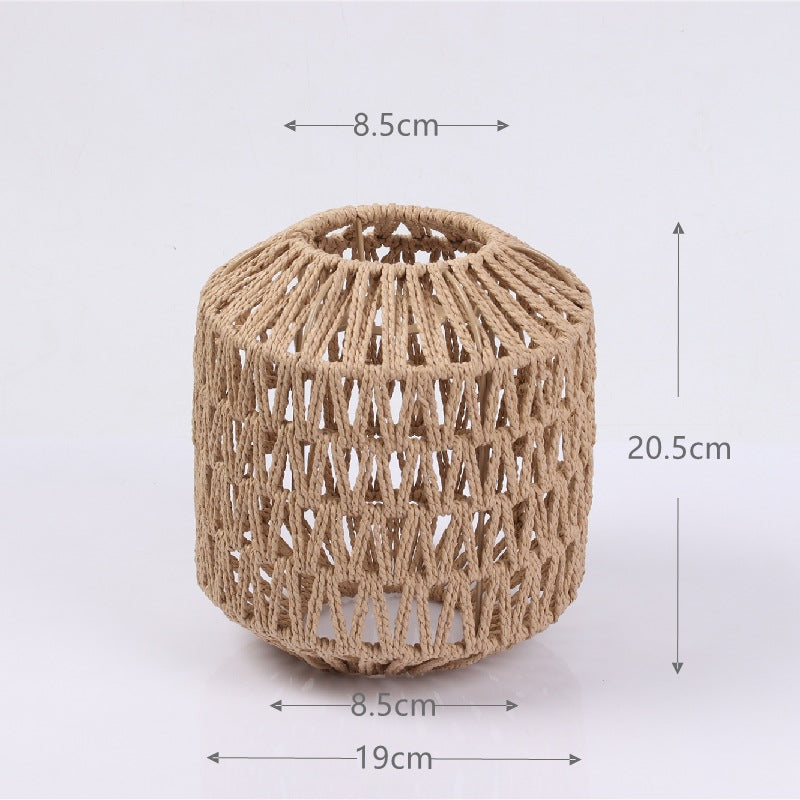 Chinese Style Rattan Lampshade