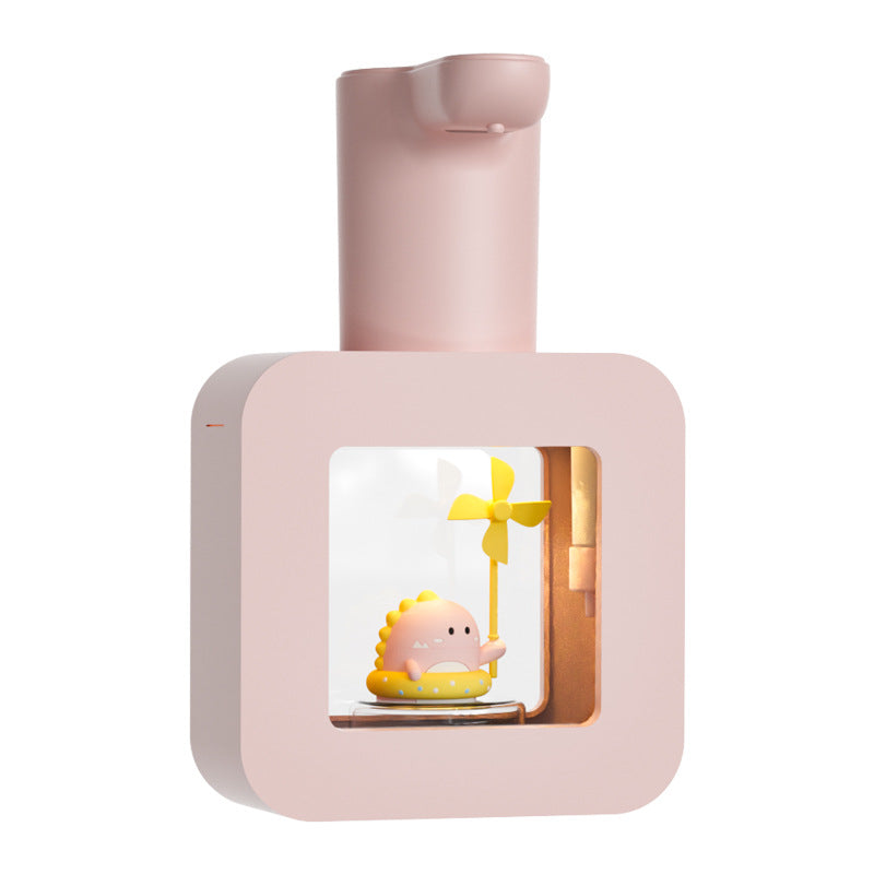 Cute Cat Rechargeable Touchless Automatic Soap Dispenser with Night Light