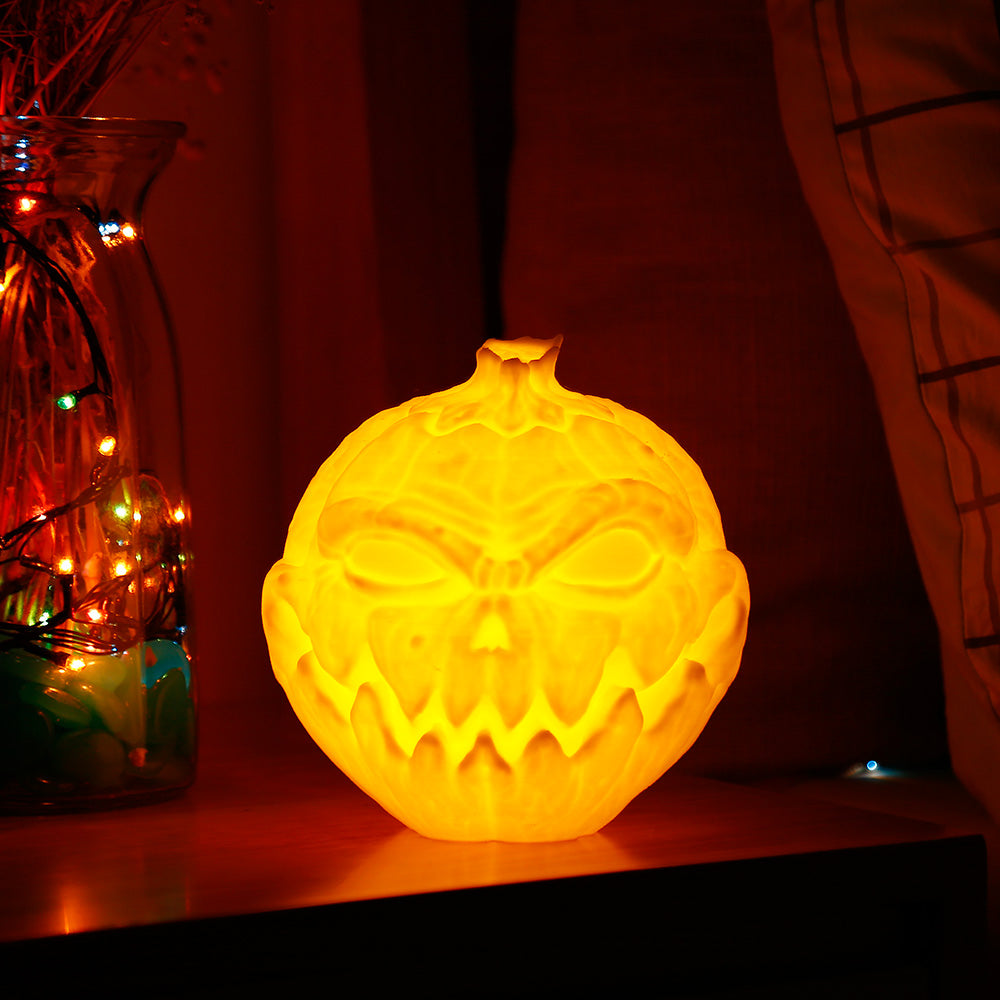 3D Printing Devil Pumpkin Face Light