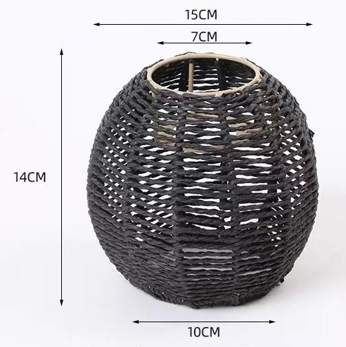 Chinese Style Rattan Lampshade