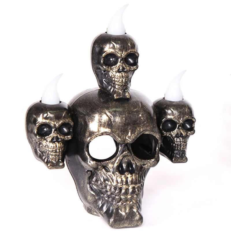 Halloween Skull Lamp Decoration