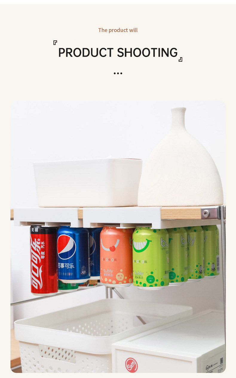 Refrigerator Hanging Shelf Can Storage