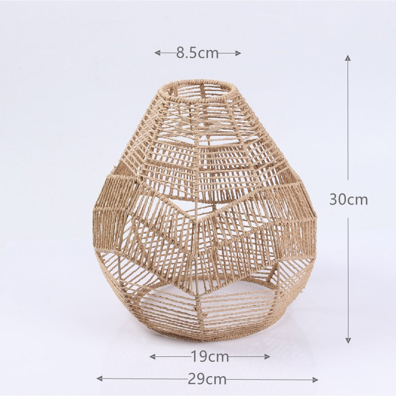 Chinese Style Rattan Lampshade