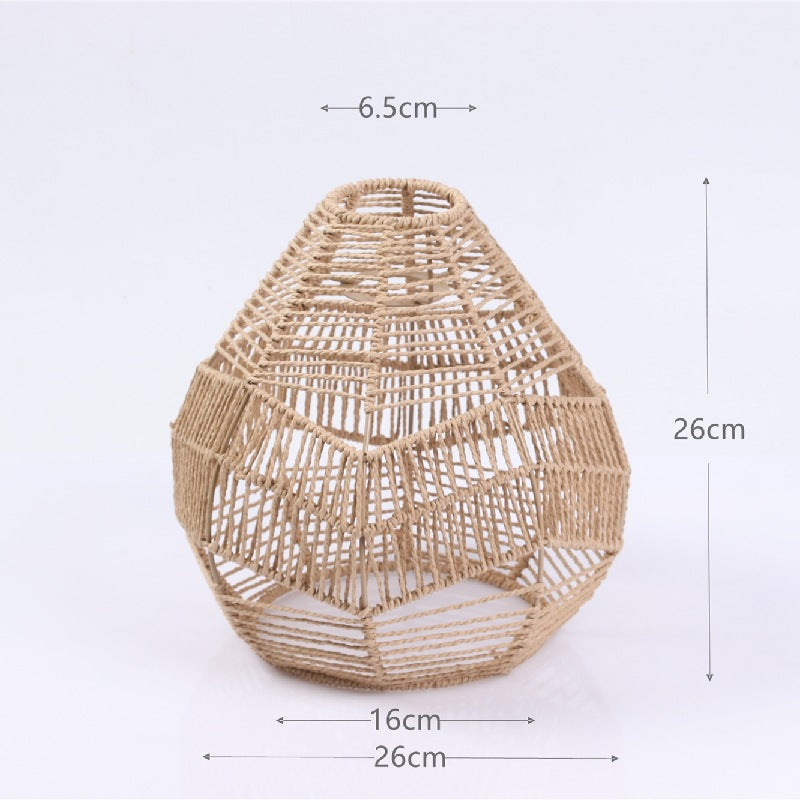 Chinese Style Rattan Lampshade