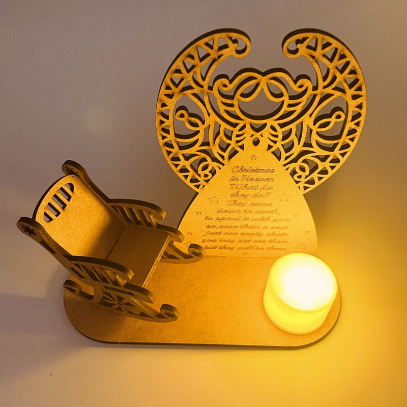 Christmas Decorations With Angel Poem