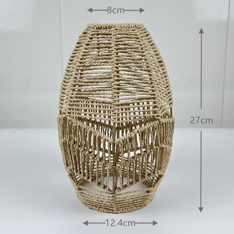 Chinese Style Rattan Lampshade