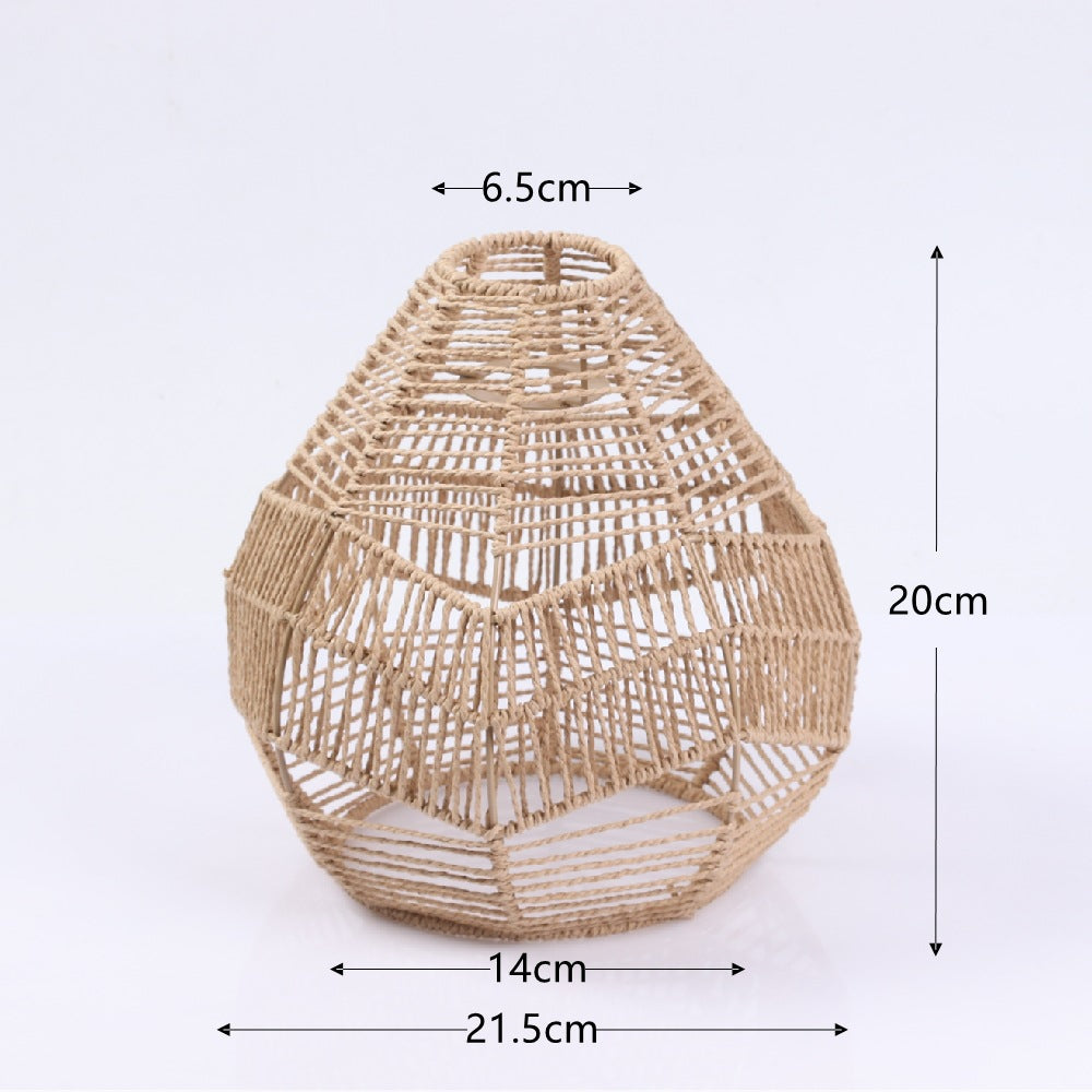 Chinese Style Rattan Lampshade