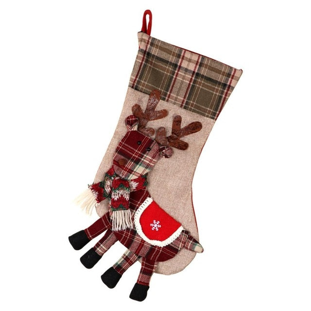 Large Santa Claus Christmas Stocking