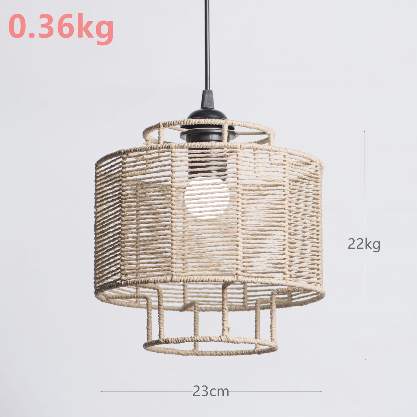 Chinese Style Rattan Lampshade