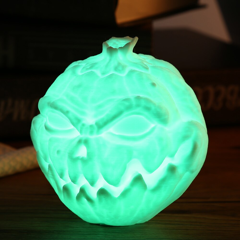 3D Printing Devil Pumpkin Face Light