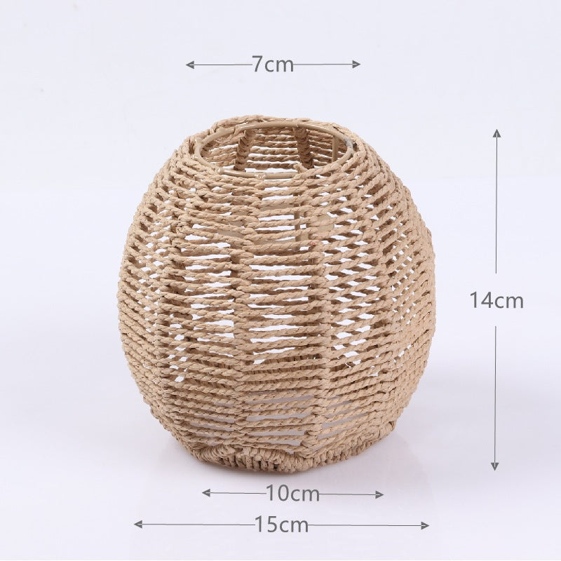 Chinese Style Rattan Lampshade