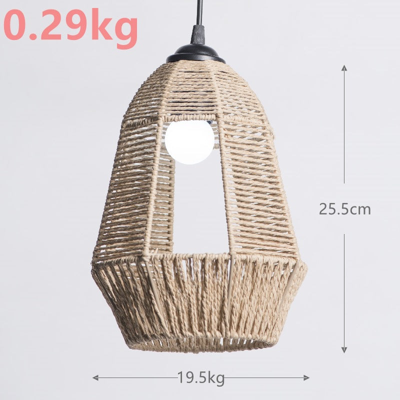 Chinese Style Rattan Lampshade