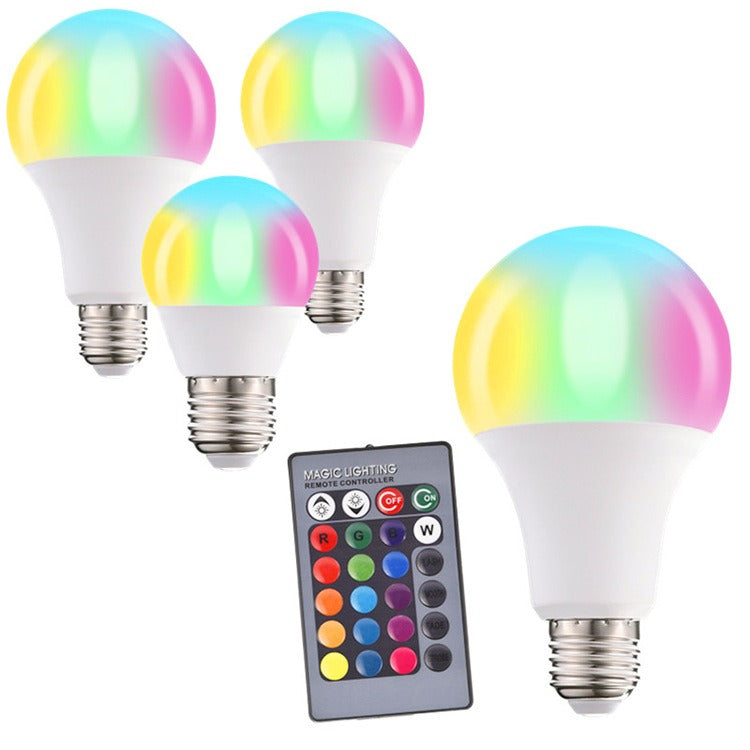 Colorful Remote Control Bulb LED