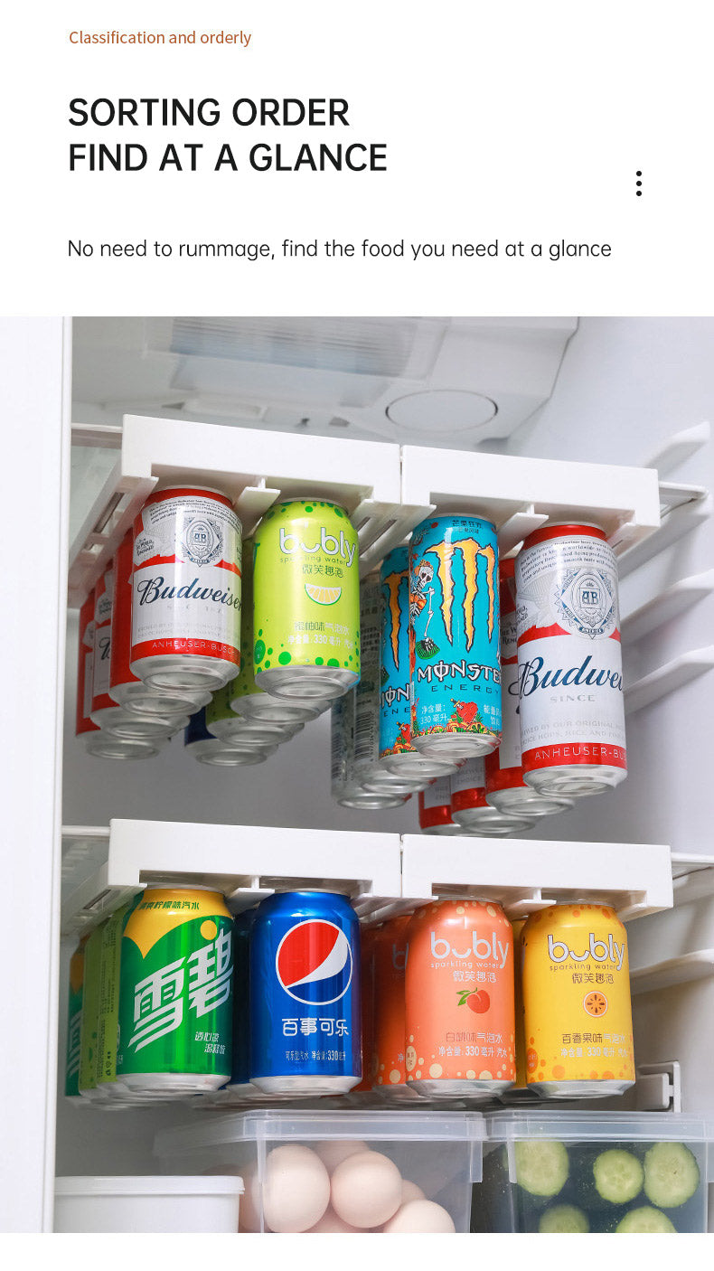 Refrigerator Hanging Shelf Can Storage