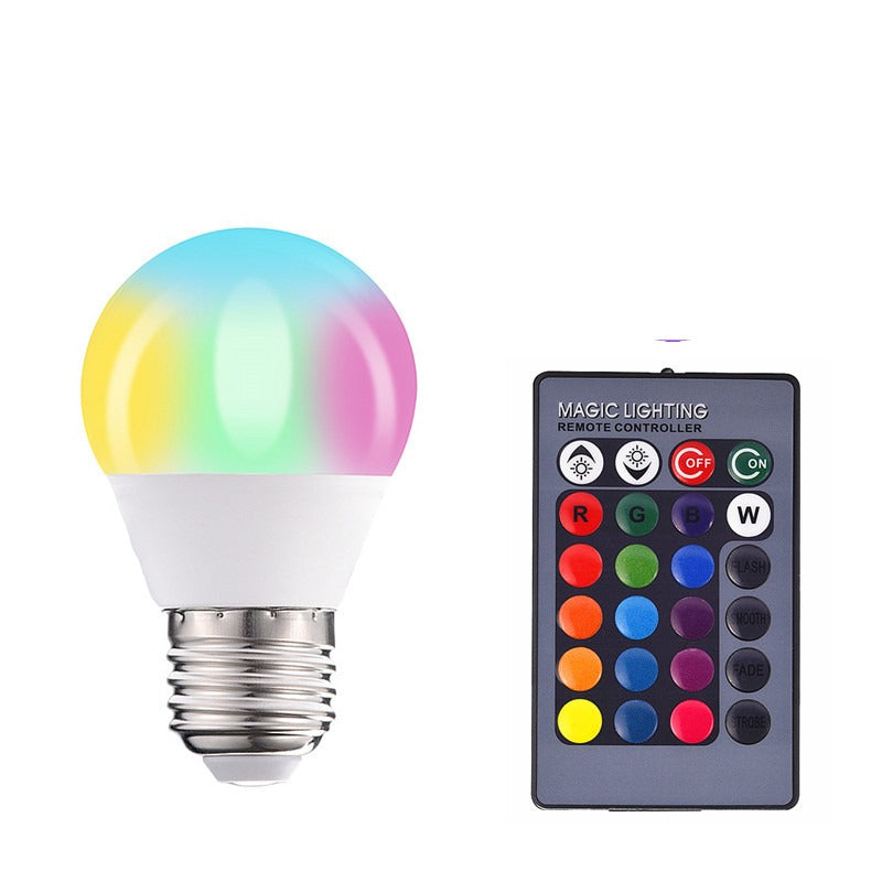 Colorful Remote Control Bulb LED