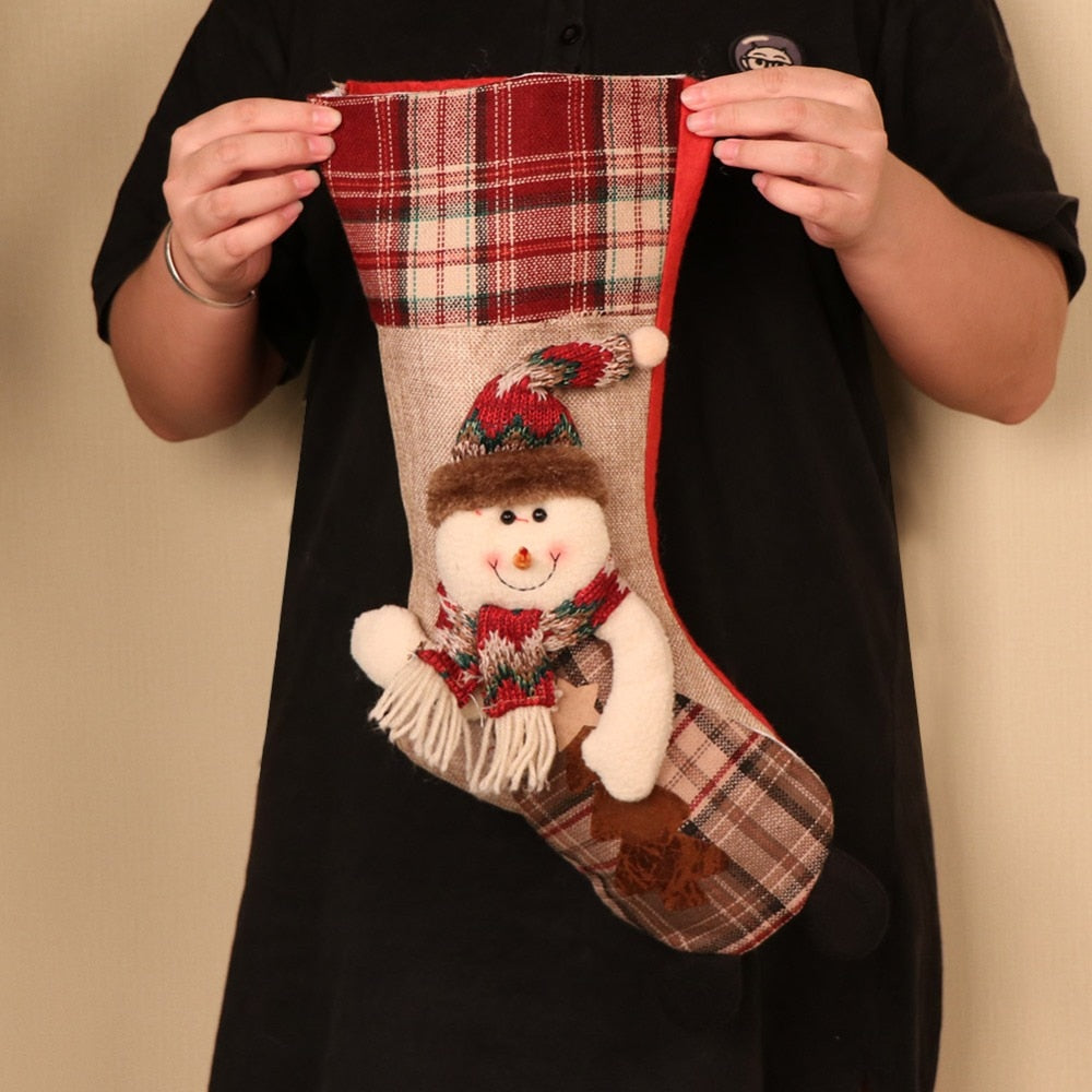 Large Santa Claus Christmas Stocking