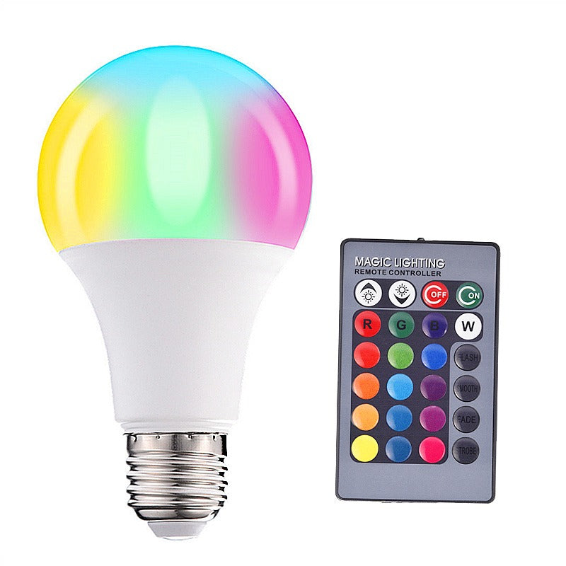 Colorful Remote Control Bulb LED