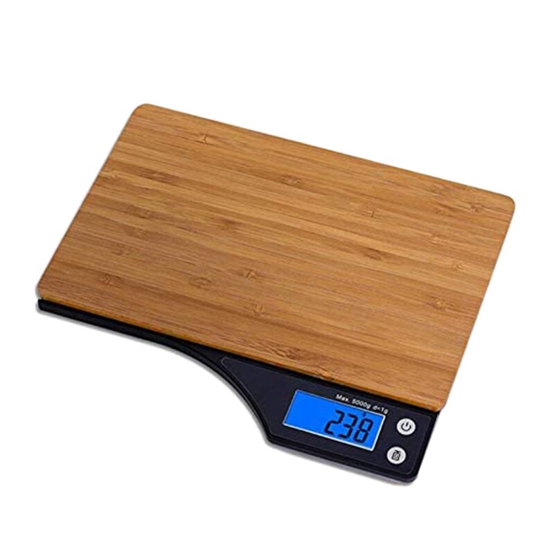 Natural Bamboo Digital Food Scale